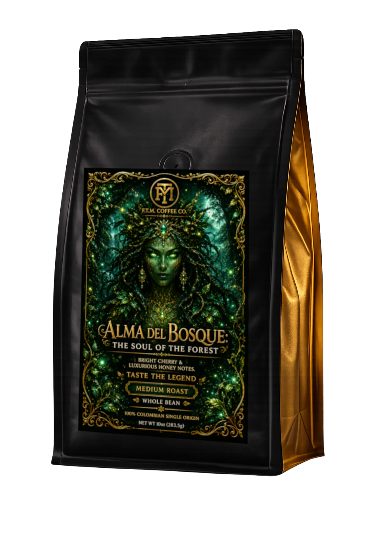 Alma del Bosque coffee bag